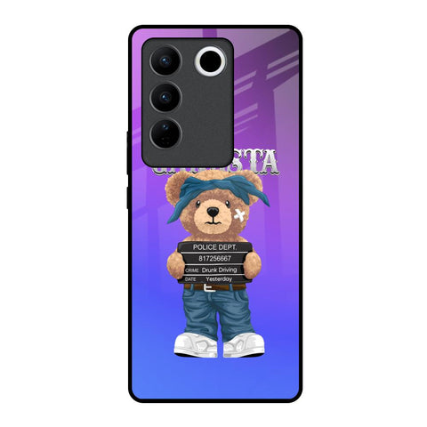 Gangsta Bear Glossy Case for Vivo V27 5G