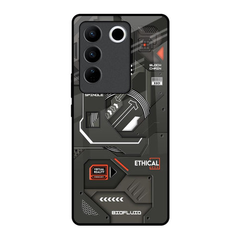 Tech Aesthetics Glossy Case for Vivo V27 5G