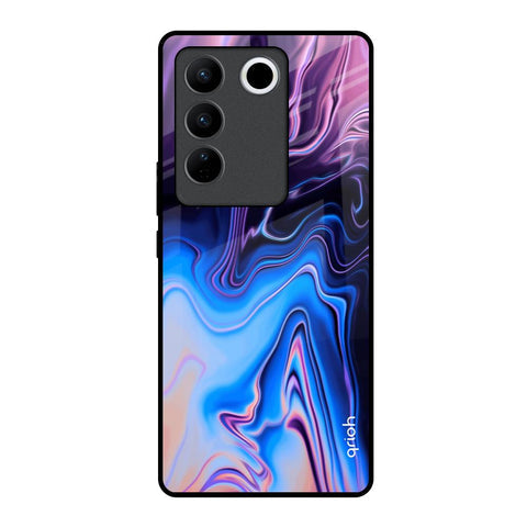 Psychic Texture Glossy Case for Vivo V27 5G