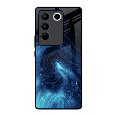Dazzling Ocean Gradient Glossy Case For Vivo V27 5G