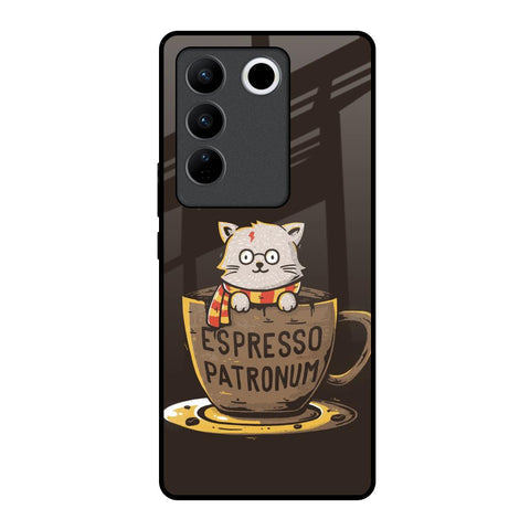 Tea With Kitty Glossy Case For Vivo V27 5G