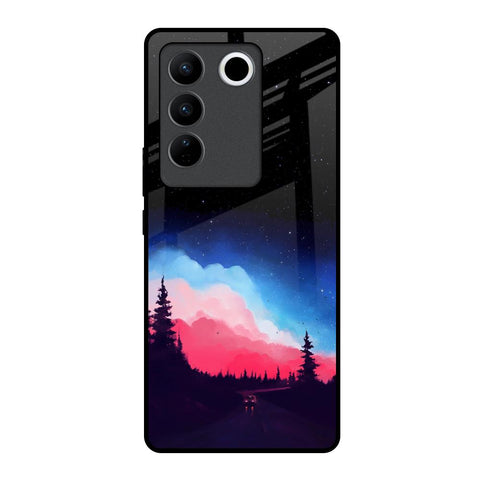 Drive In Dark Glossy Case For Vivo V27 5G