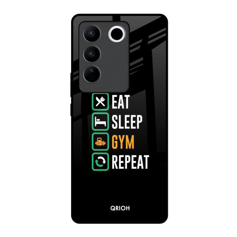 Daily Routine Glossy Case for Vivo V27 5G
