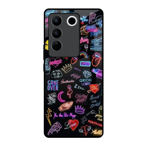 Accept The Mystery Glossy Case for Vivo V27 5G