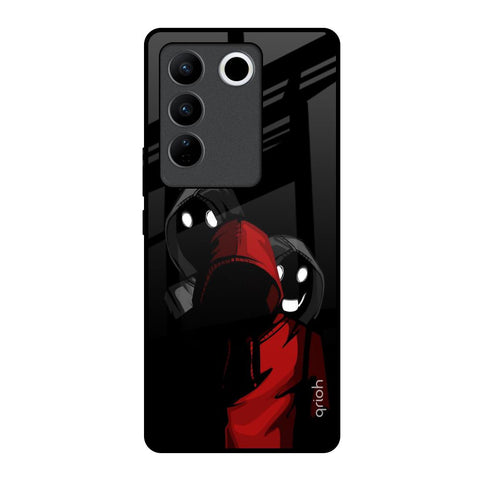 Shadow Character Glossy Case for Vivo V27 5G