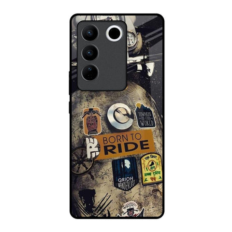 Ride Mode On Glossy Case for Vivo V27 5G