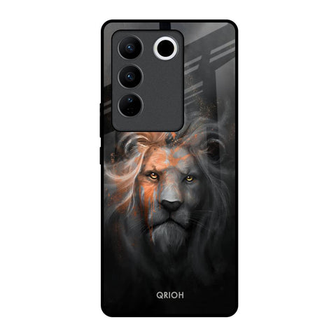 Devil Lion Glossy Case for Vivo V27 5G