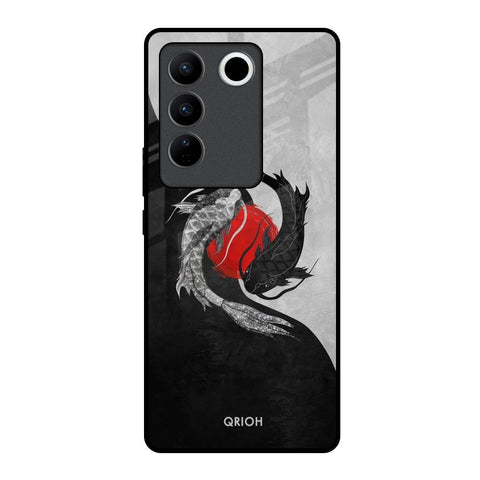 Japanese Art Glossy Case for Vivo V27 5G