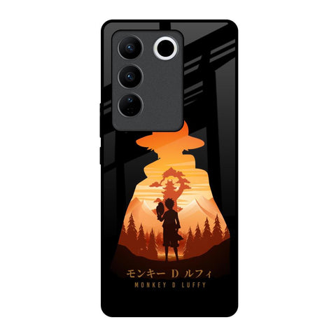 Luffy One Piece Glossy Case for Vivo V27 5G