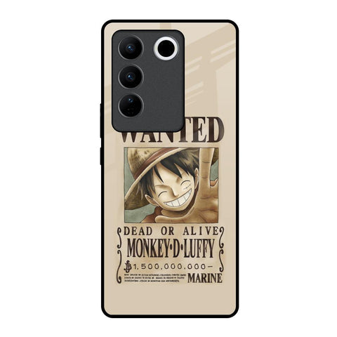 Luffy Wanted Glossy Case for Vivo V27 5G
