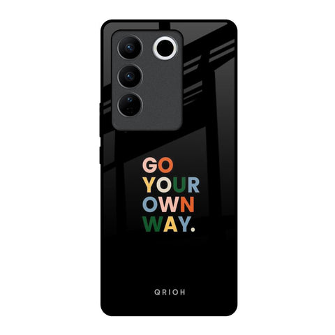 Go Your Own Way Glossy Case for Vivo V27 5G