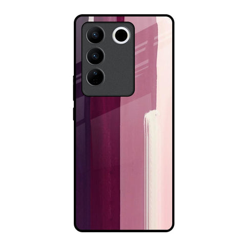 Brush Stroke Art Glossy Case for Vivo V27 5G
