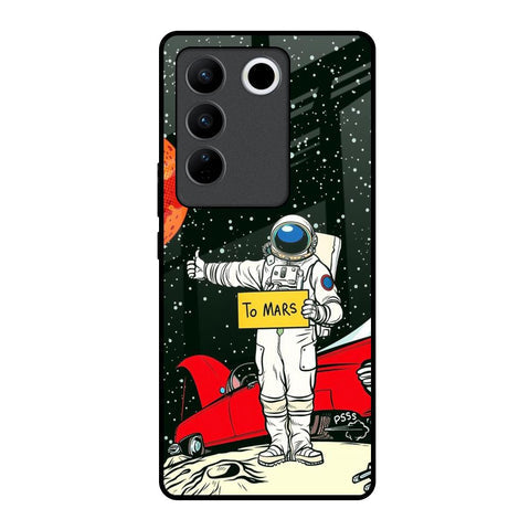 Astronaut on Mars Glossy Case for Vivo V27 5G