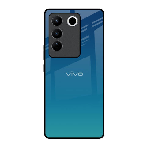 Celestial Blue Glossy Case For Vivo V27 5G