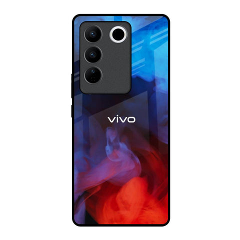 Dim Smoke Glossy Case for Vivo V27 5G
