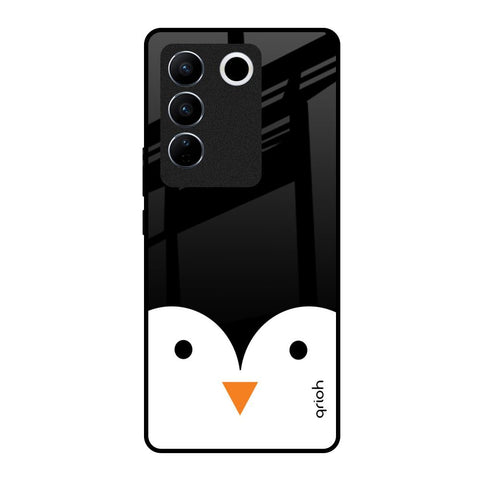 Cute Penguin Glossy Case for Vivo V27 5G