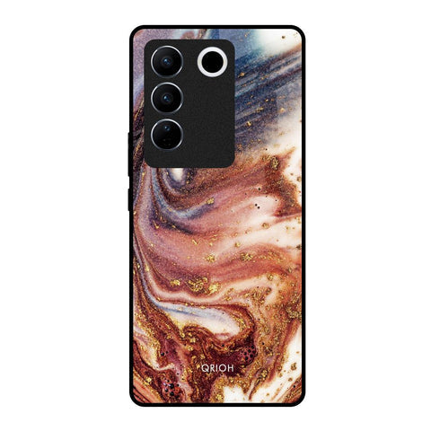 Exceptional Texture Glossy Case for Vivo V27 5G