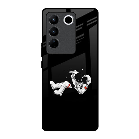 Space Traveller Glossy Case for Vivo V27 Pro 5G