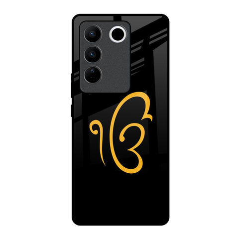 Luxury Fashion Initial Glossy Case for Vivo V27 Pro 5G