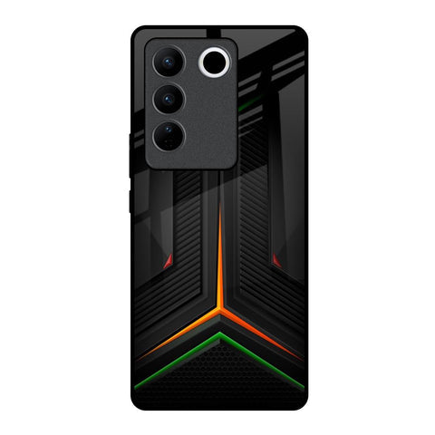 Modern Ultra Chevron Glossy Case for Vivo V27 Pro 5G