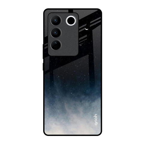 Black Aura Glossy Case for Vivo V27 Pro 5G