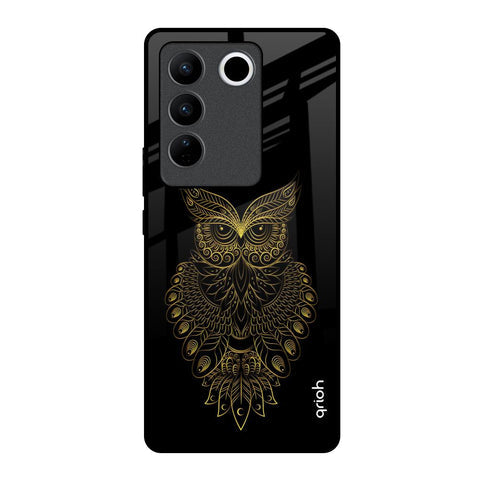 Golden Owl Glossy Case for Vivo V27 Pro 5G