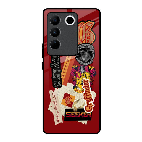 Gryffindor Glossy Case for Vivo V27 Pro 5G
