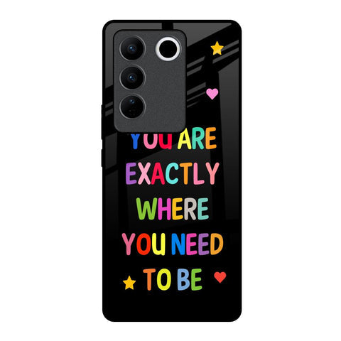 Magical Words Glossy Case for Vivo V27 Pro 5G