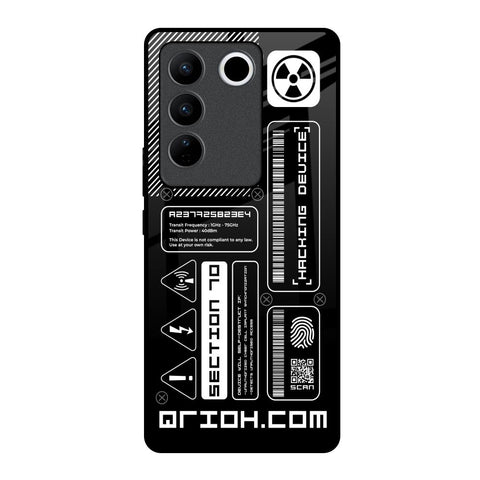 Futuristic Art Glossy Case for Vivo V27 Pro 5G