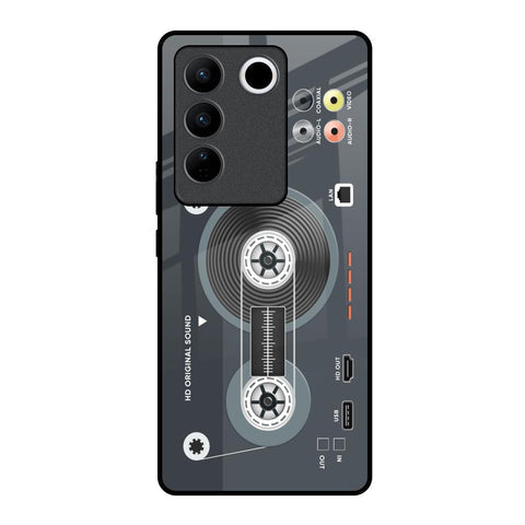 Retro Recorder Glossy Case for Vivo V27 Pro 5G