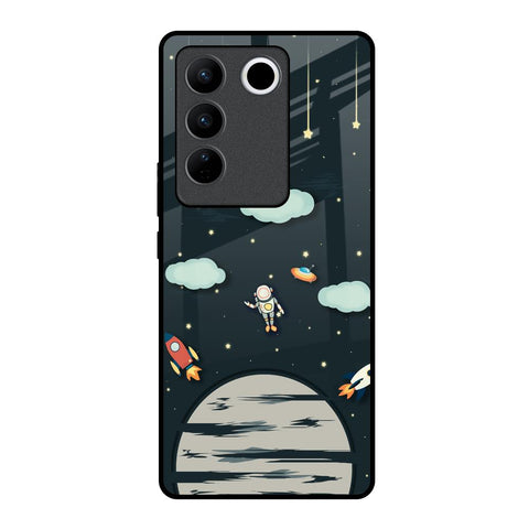 Astronaut Dream Glossy Case For Vivo V27 Pro 5G