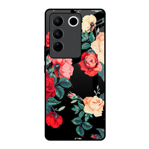 Floral Bunch Glossy Case For Vivo V27 Pro 5G