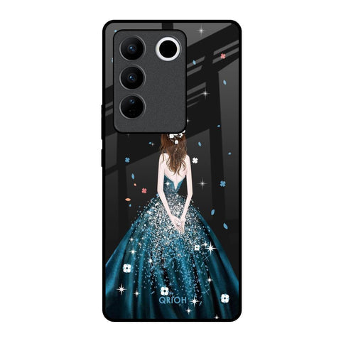 Queen Of Fashion Glossy Case for Vivo V27 Pro 5G