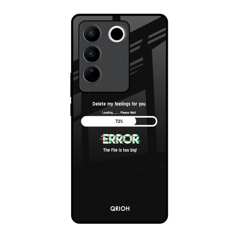 Error Glossy Case for Vivo V27 Pro 5G