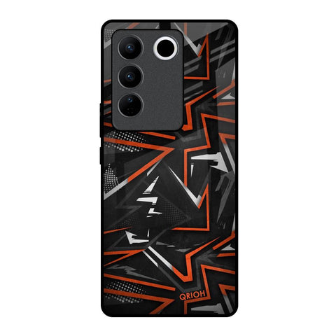 Vector Art Glossy Case for Vivo V27 Pro 5G