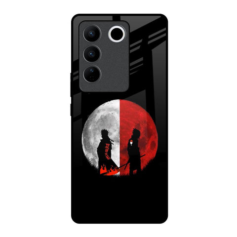 Anime Red Moon Glossy Case for Vivo V27 Pro 5G