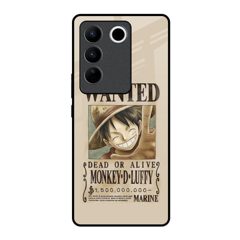 Luffy Wanted Glossy Case for Vivo V27 Pro 5G