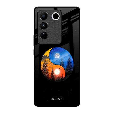 Yin Yang Balance Glossy Case for Vivo V27 Pro 5G