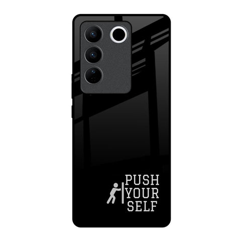 Push Your Self Glossy Case for Vivo V27 Pro 5G