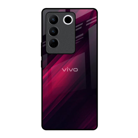 Razor Black Glossy Case for Vivo V27 Pro 5G