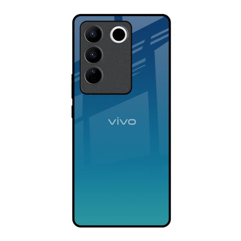 Celestial Blue Glossy Case For Vivo V27 Pro 5G