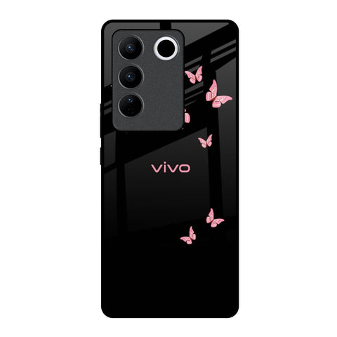 Fly Butterfly Glossy Case for Vivo V27 Pro 5G