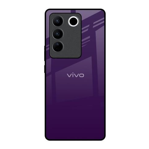 Dark Purple Glossy Case for Vivo V27 Pro 5G