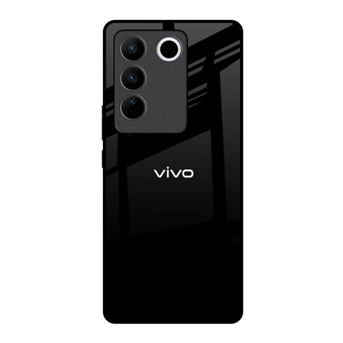 Jet Black Glossy Case for Vivo V27 Pro 5G