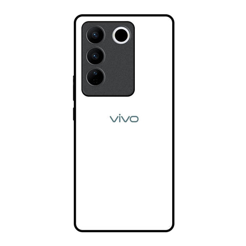 Arctic White Glossy Case for Vivo V27 Pro 5G