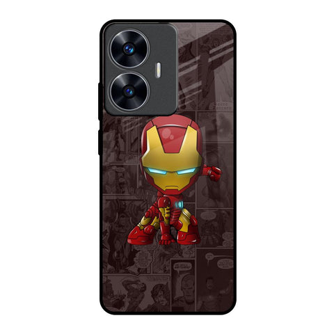 Angry Baby Super Hero Glossy Case for Realme C55