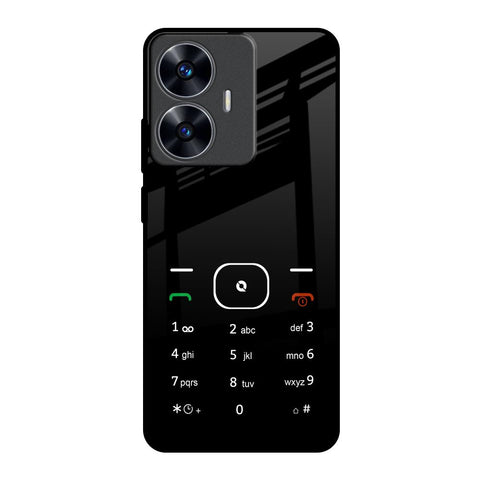 Classic Keypad Pattern Glossy Case for Realme C55