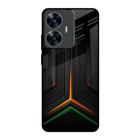 Modern Ultra Chevron Glossy Case for Realme C55