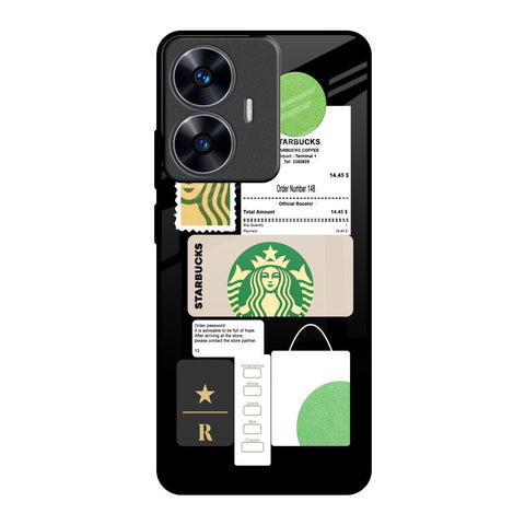 Coffee Latte Glossy Case for Realme C55