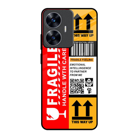 Handle With Care Glossy Case for Realme C55